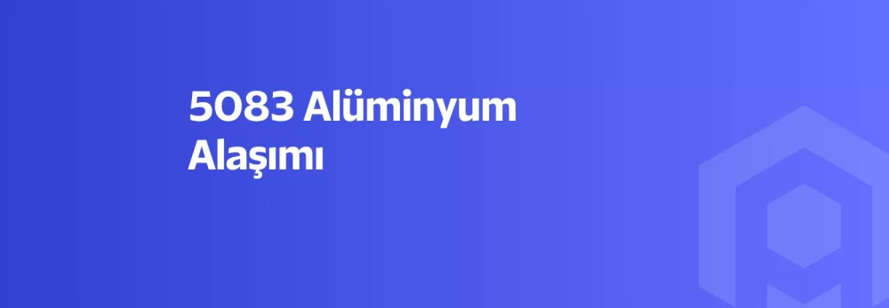 5083 aluminyum alasımı
